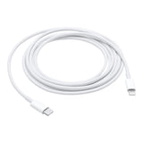 Original Apple USB-C til Lightning-kabel 2 m. (MQGH2ZM/A) - Hvit