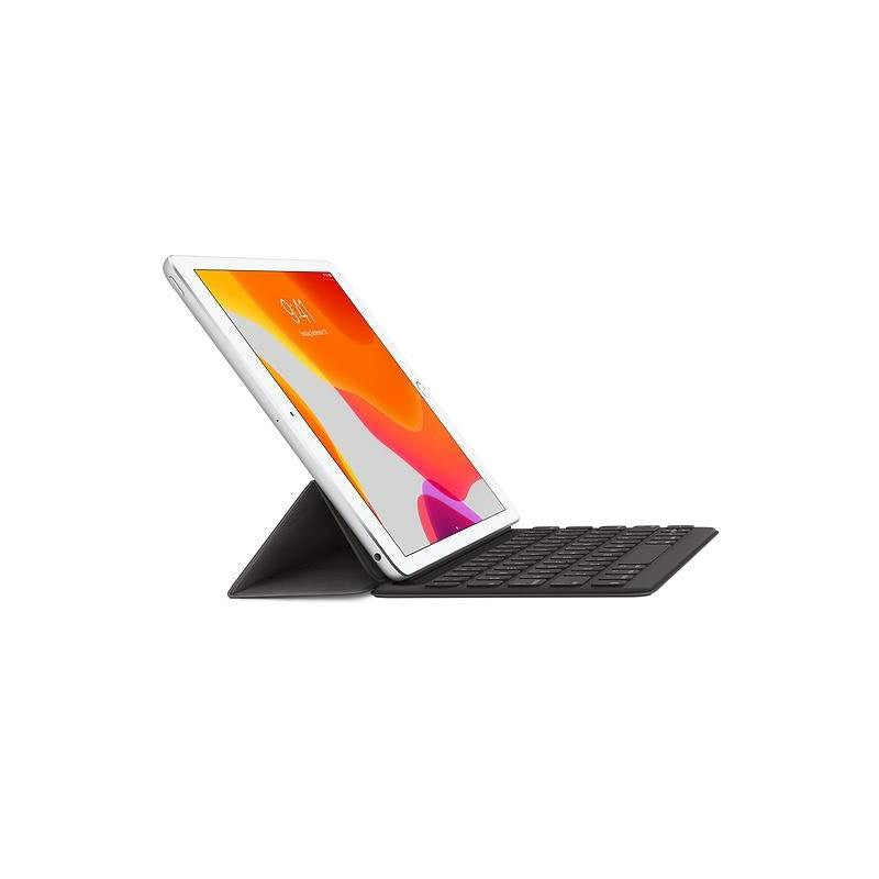 iPad 10.2" (2021 / 2020 / 2019) / Air (2019) / Pro 10.5" Apple Cover med Indbygget Tastatur - Norsk Tastatur - Sort