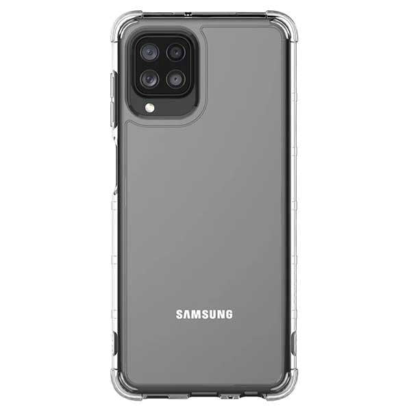 Samsung Galaxy M22 / M32 Fleksibelt Plastik Bagside Cover - Gennemsigtig