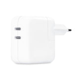 Original Apple Vegglader 35W m. 2 x USB-C - Hvit