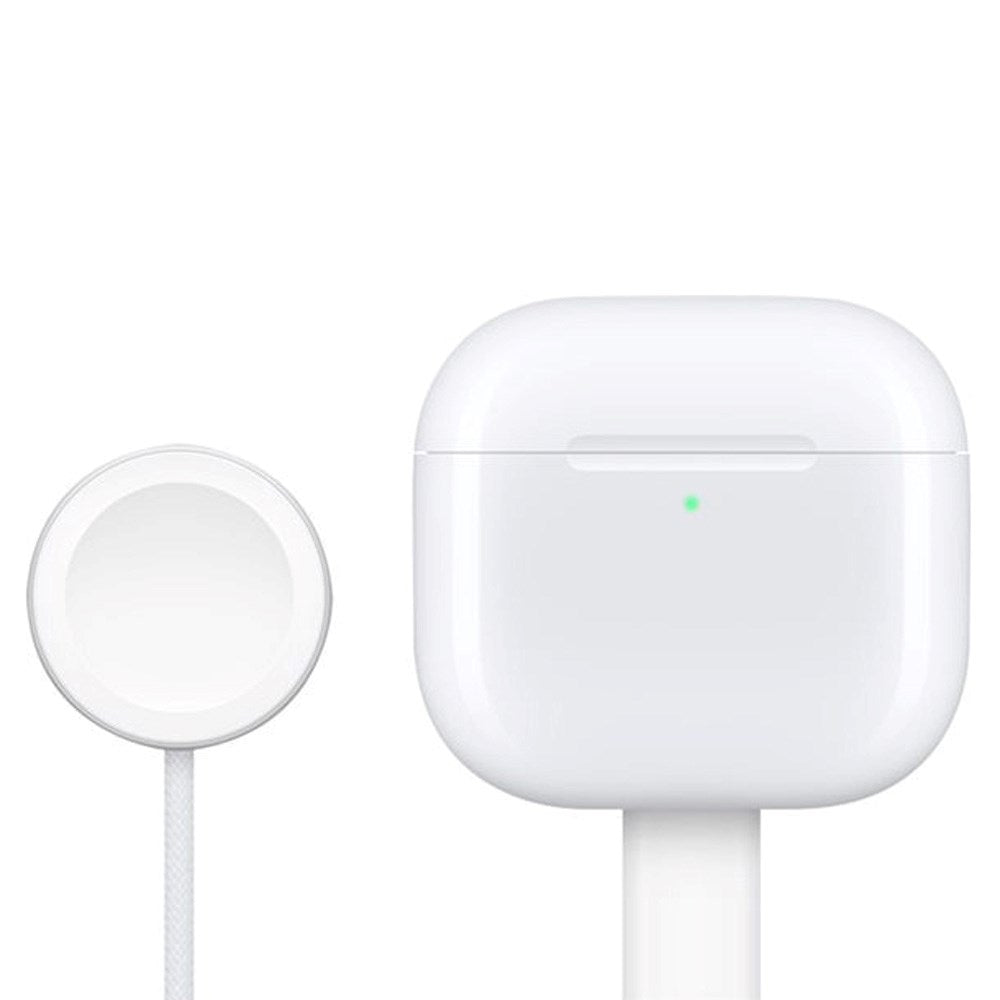 Apple AirPods 4 med Active Noise Cancelling In-Ear Headset - w. Trådløs ladeveske - Hvit