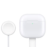 Apple AirPods 4 med Active Noise Cancelling In-Ear Headset - w. Trådløs ladeveske - Hvit