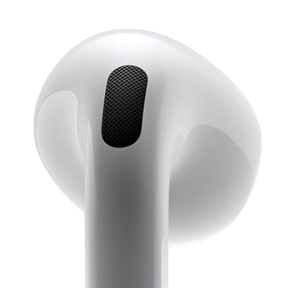 Apple AirPods 4 med Active Noise Cancelling In-Ear Headset - w. Trådløs ladeveske - Hvit