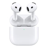 Apple AirPods 4 med Active Noise Cancelling In-Ear Headset - w. Trådløs ladeveske - Hvit