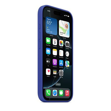Originalt Apple iPhone 16 Pro silikon bakdeksel - MagSafe-kompatibelt - Ultramarine (MYYP3ZM/A)
