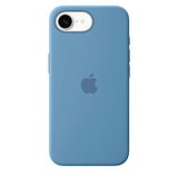 Original Apple iPhone 16e Silikone Bagside Cover - Winter Blue (MD3Q4ZM/A)