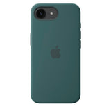 Original Apple iPhone 16e Silikone Bagside Cover - Lake Green (MD3X4ZM/A)