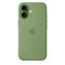 iPhone 17 Original Apple Silikone Cover - MagSafe Kompatibel - Light Moss (MGEX4ZM/A)