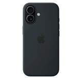 iPhone 17 Original Apple Silikone Cover - MagSafe Kompatibel - Black (MGF14ZM/A)