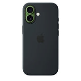 iPhone 17 Original Apple Silikone Cover - MagSafe Kompatibel - Black (MGF14ZM/A)
