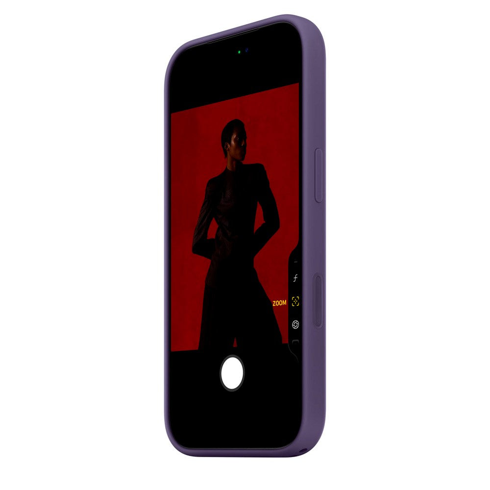 iPhone 17 Pro Original Apple Silikone Cover - MagSafe Kompatibel - Purple Fog (MGFG4ZM/A)