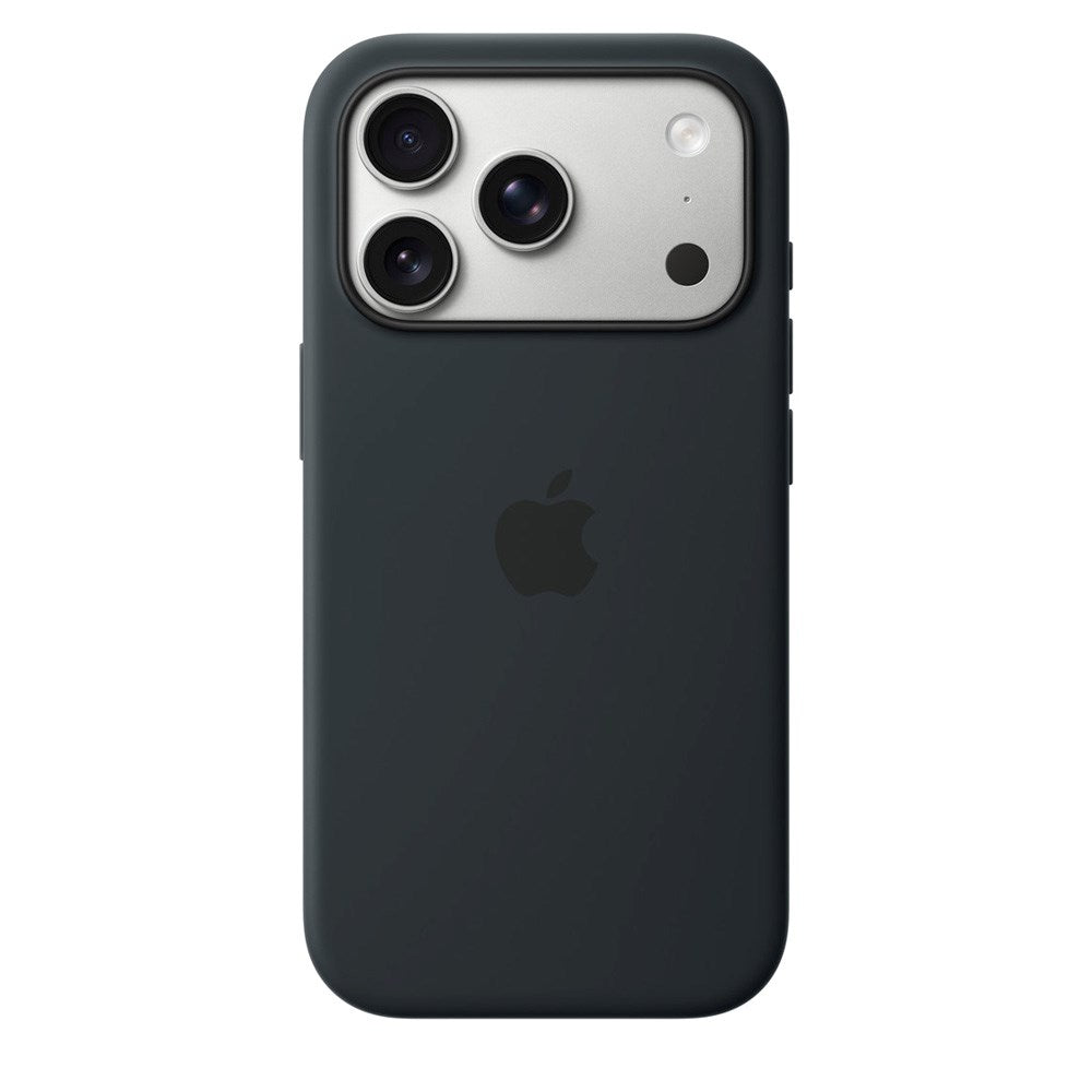 iPhone 17 Pro Original Apple Silikone Cover - MagSafe Kompatibel - Black (MGFK4ZM/A)