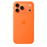 iPhone 17 Pro Max Original Apple Silikone Cover - MagSafe Kompatibel - Orange (MGFL4ZM/A)