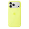 iPhone 17 Pro Max Original Apple Silikone Cover - MagSafe Kompatibel - Neon Yellow (MGFM4ZM/A)