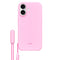 iPhone 17 Beats Cover m. Strop - MagSafe Kompatibel - Pebble Pink