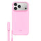 iPhone 17 Pro Max Beats Cover m. Strop - MagSafe Kompatibel - Pebble Pink