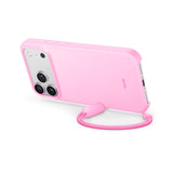 iPhone 17 Pro Max Beats Cover m. Strop - MagSafe Kompatibel - Pebble Pink
