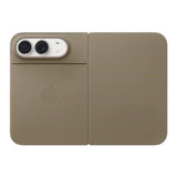 Original Apple iPhone Duo Folio Cover m. Kickstand - MagSafe Kompatibel - Taupe (MKR64ZM/A)