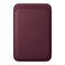 Original Apple FineWoven Kortholder - MagSafe Kompatibel - Burgundy (MK9H4ZM/A)