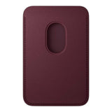 Original Apple FineWoven Kortholder - MagSafe Kompatibel - Burgundy (MK9H4ZM/A)