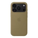 iPhone 18 Pro Original Apple Silikone Cover - MagSafe Kompatibel - Olive (MK8V4ZM/A)