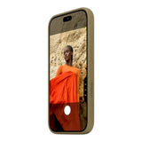 iPhone 18 Pro Original Apple Silikone Cover - MagSafe Kompatibel - Olive (MK8V4ZM/A)
