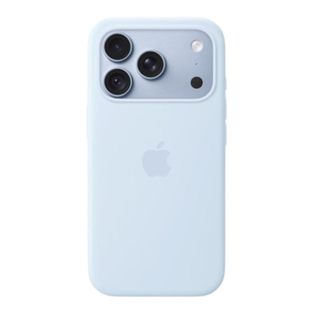 iPhone 18 Pro Original Apple Silikone Cover - MagSafe Kompatibel - Crisp Blue (MK8W4ZM/A)