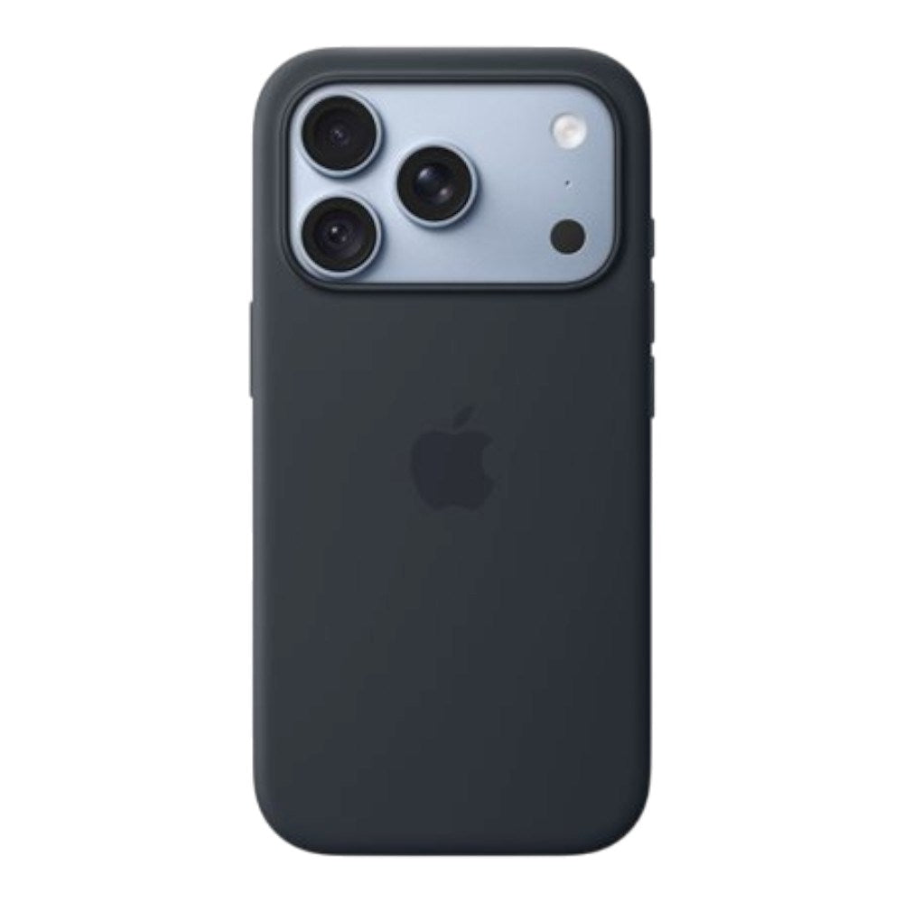 iPhone 18 Pro Original Apple Silikone Cover - MagSafe Kompatibel - Navy Blue (MK8X4ZM/A)