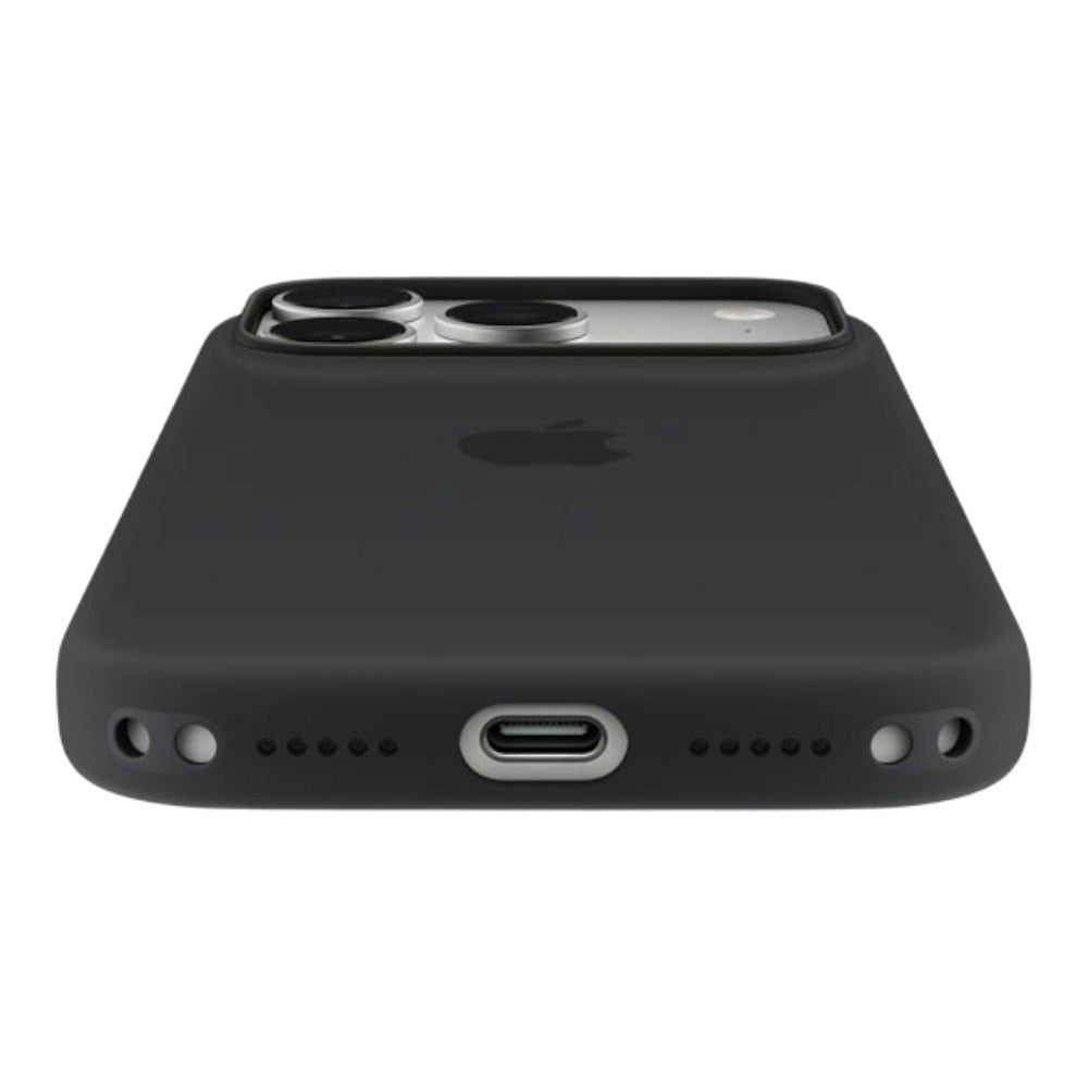 iPhone 18 Pro Original Apple Silikone Cover - MagSafe Kompatibel - Black (MK8Y4ZM/A)