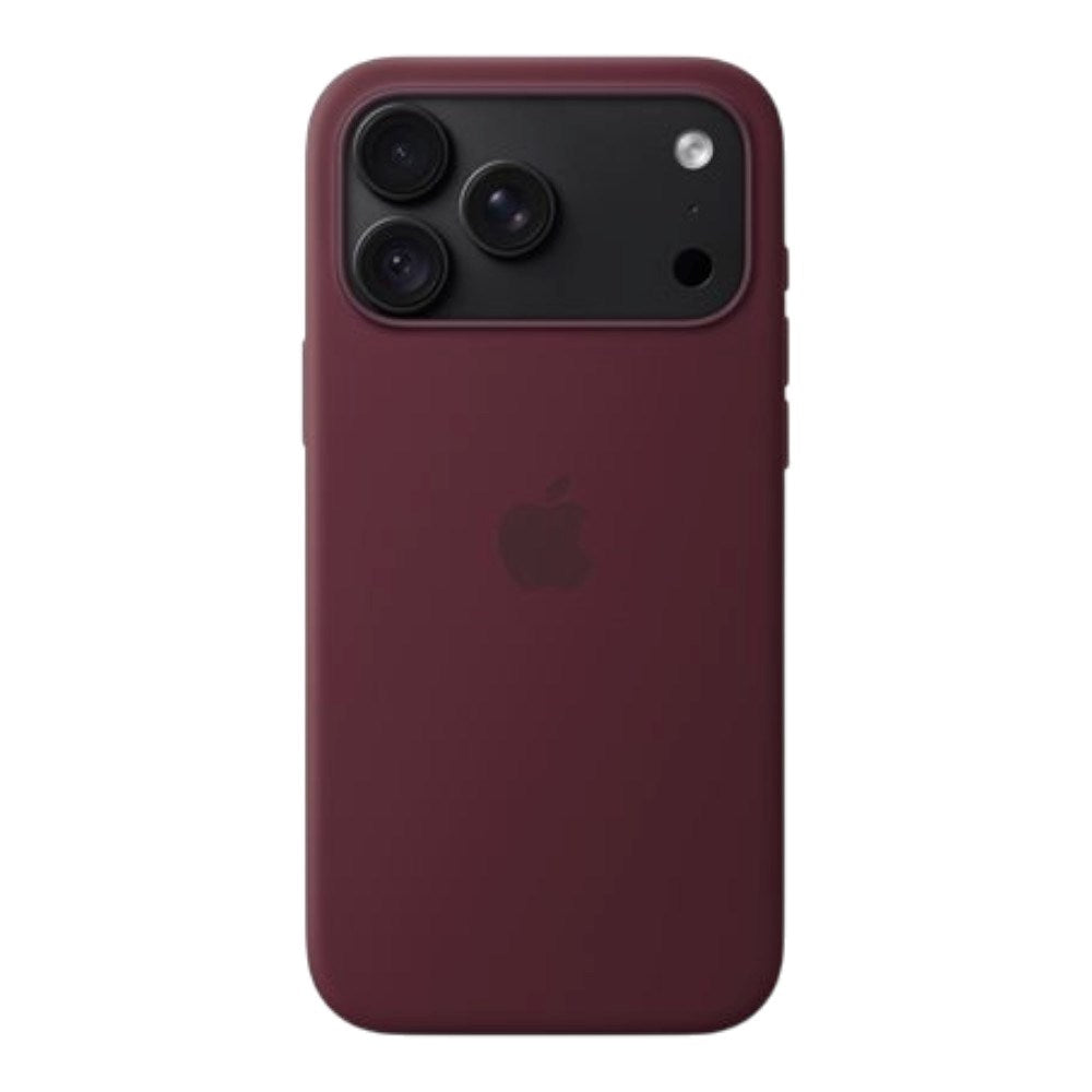 iPhone 18 Pro Max Original Apple Silikone Cover - MagSafe Kompatibel - Burgundy (MK914ZM/A)