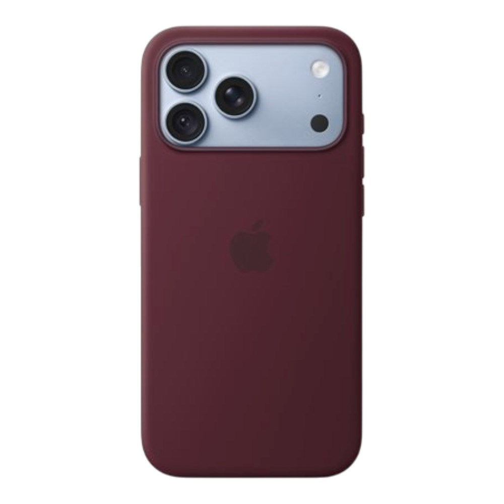 iPhone 18 Pro Max Original Apple Silikone Cover - MagSafe Kompatibel - Burgundy (MK914ZM/A)