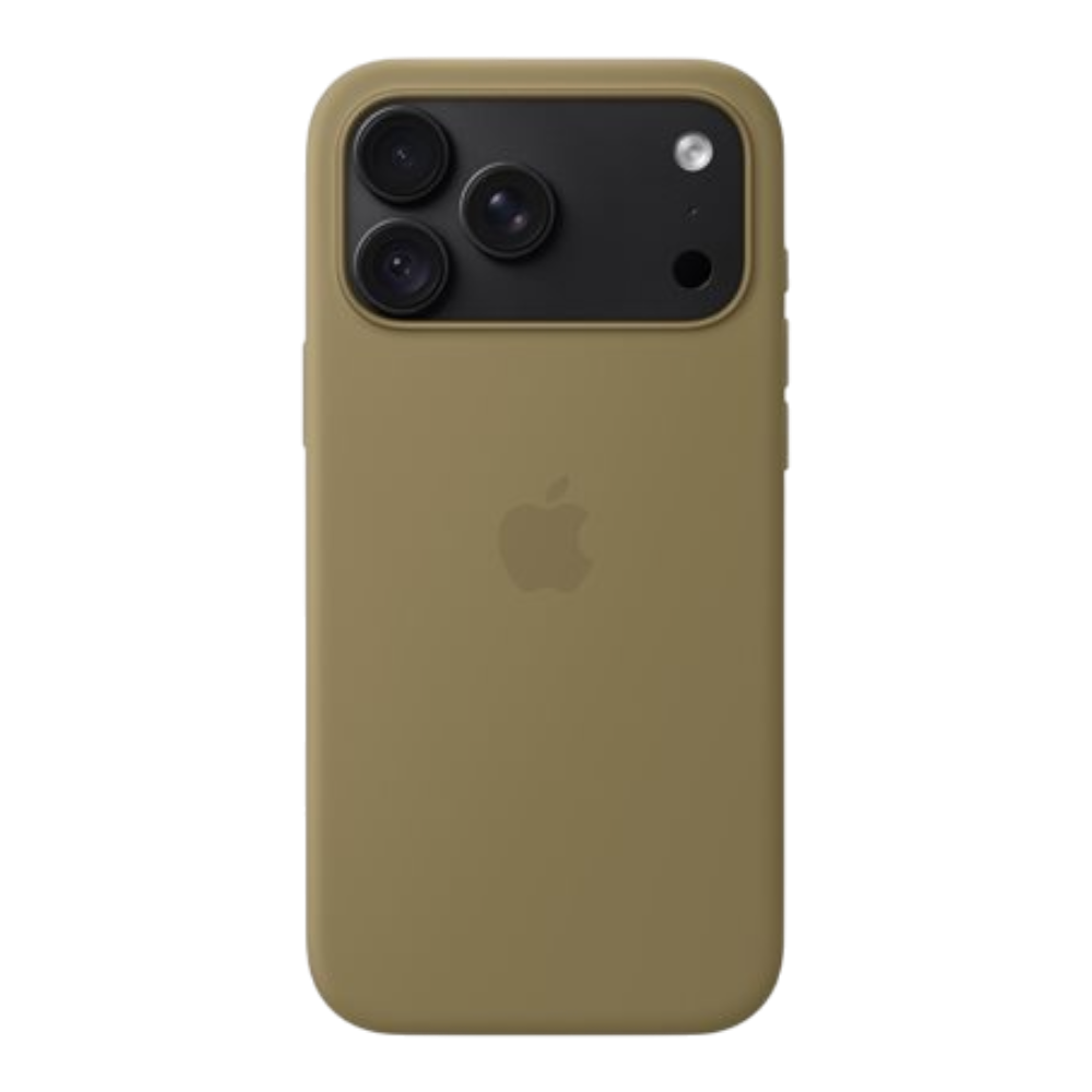 iPhone 18 Pro Max Original Apple Silikone Cover - MagSafe Kompatibel - Olive (MK924ZM/A)