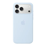 iPhone 18 Pro Max Original Apple Silikone Cover - MagSafe Kompatibel - Crisp Blue (MK934ZM/A)