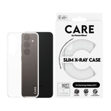 CARE by PanzerGlass Samsung Galaxy S24+ (Plus) FASHION X-Ray Soft Basic Bakdeksel - Gjennomsiktig