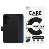 CARE by PanzerGlass Samsung Galaxy A35 (5G) Feature Wallet Case m. Stativ - Svart