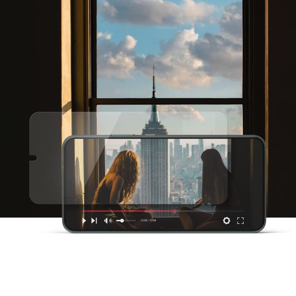iPhone 14 Pro Hofi Hybrid Pro+ Skærmbeskyttelsesglas - Case Friendly - Gennemsigtig