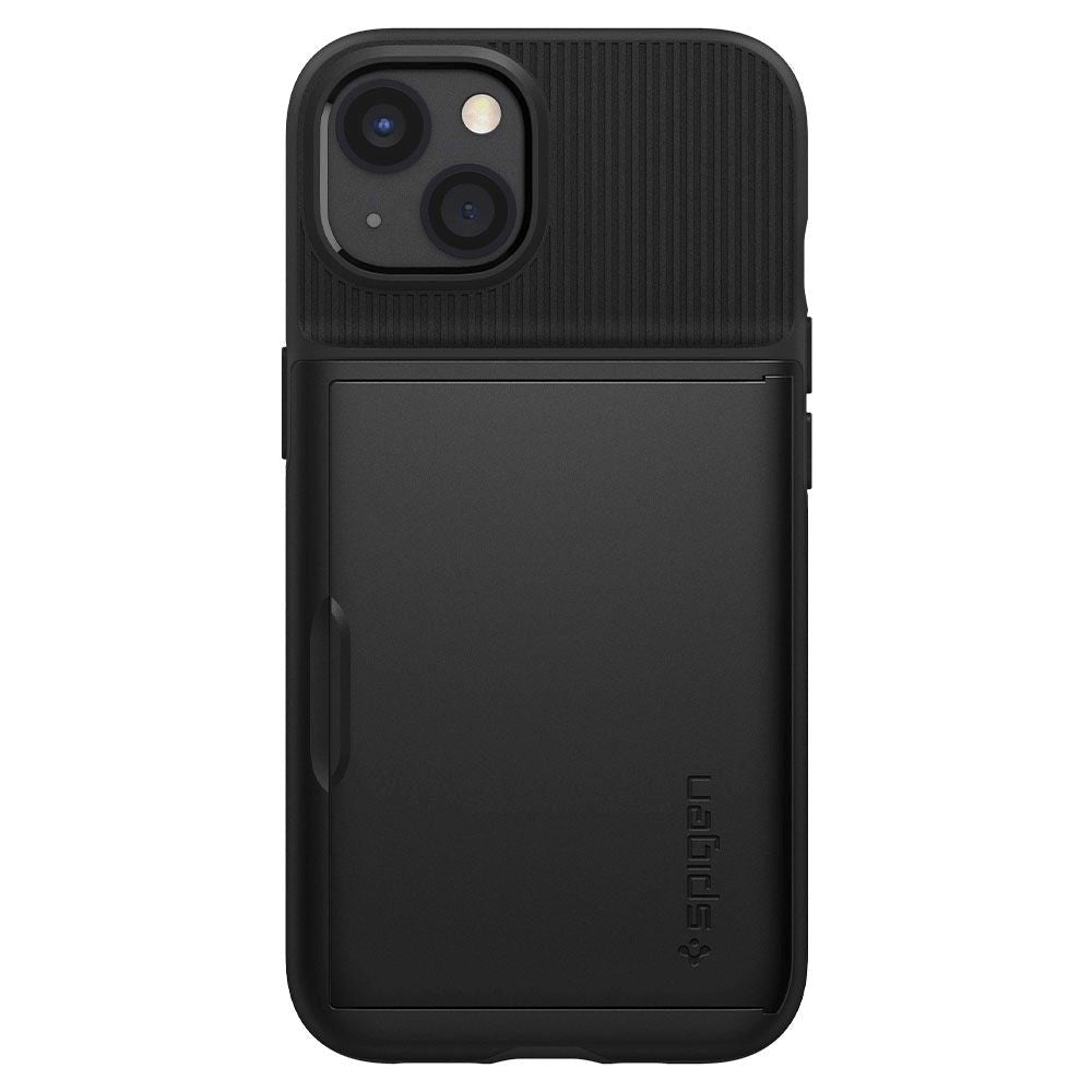 iPhone 13 Spigen Slim Armor CS Bakdeksel - Svart