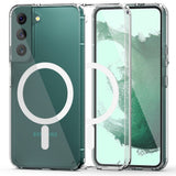 Samsung Galaxy S22 Tech-Protect Flexair Hybrid Bakdeksel - MagSafe-kompatibelt - Gjennomsiktig