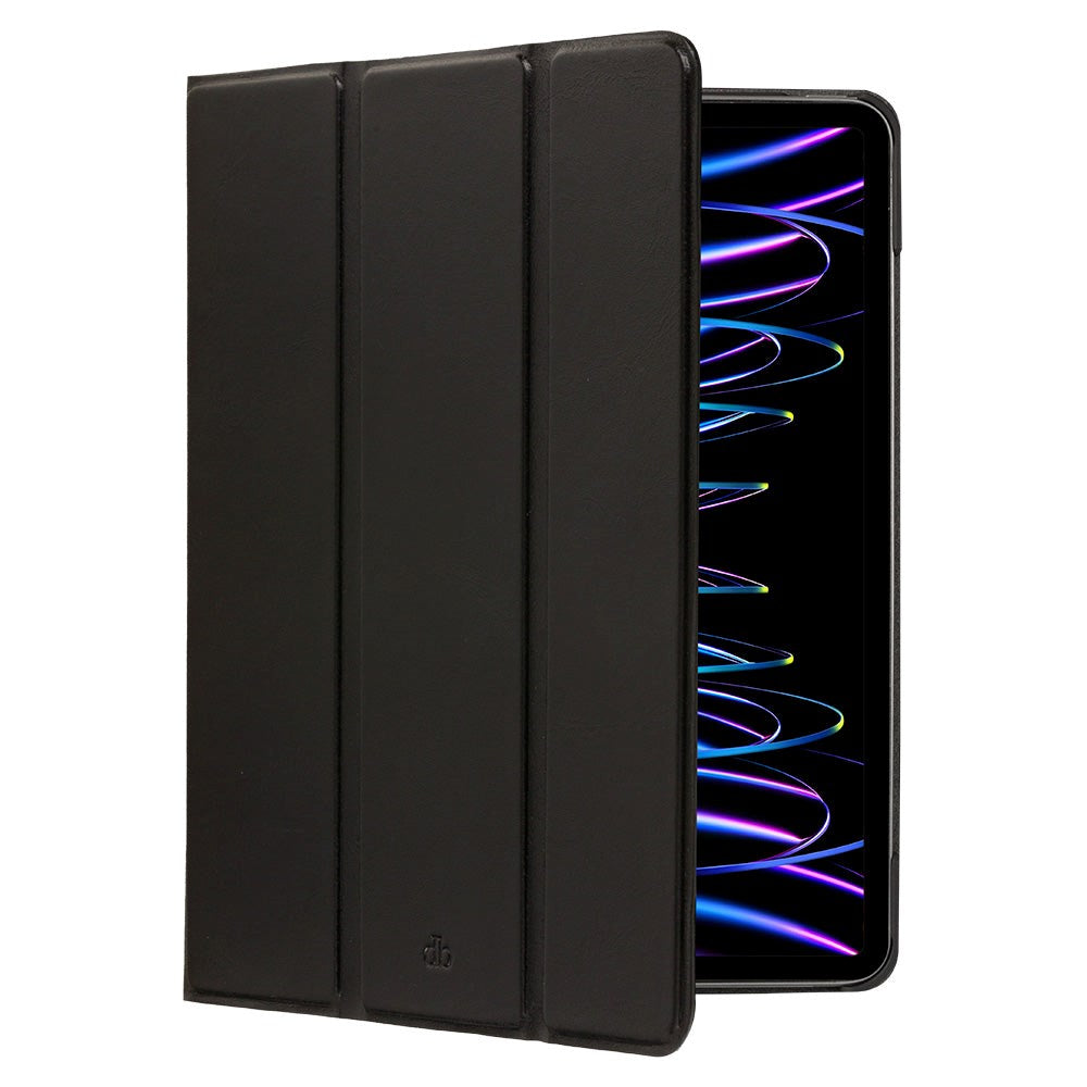 iPad Air (2022 / 2020) / Pro 11" (2022 / 2021 / 2020 / 2018) dbramante1928 Risskov miljøvennlig flippdeksel i skinn - svart