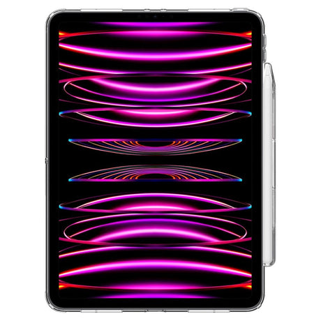 iPad Pro 11" (2022 / 2021 / 2020 / 2018) Spigen Airskin bakdeksel med Apple blyantholder - gjennomsiktig