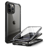 iPhone 13 Pro i-Blason Ares Bagside Cover m. Skærmbeskyttelse - Sort