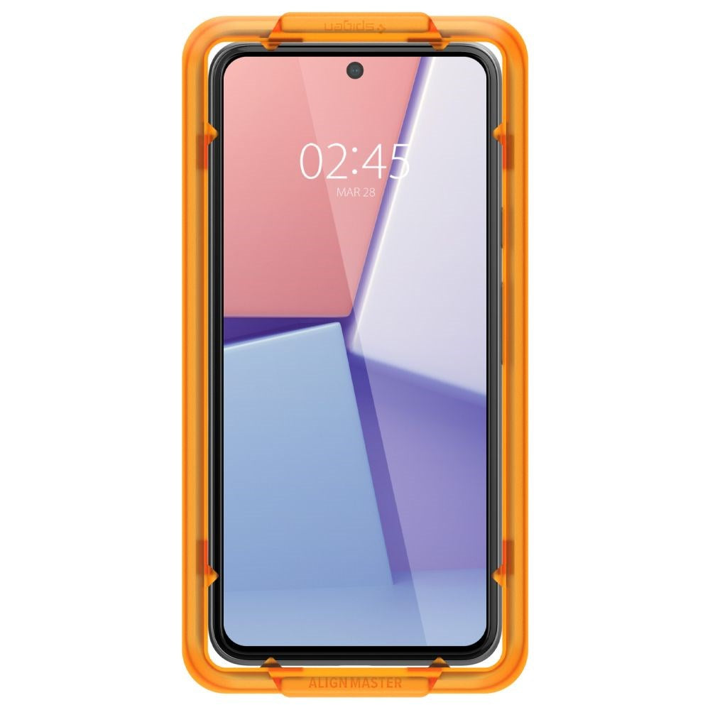 Spigen Google Pixel 8 Beskyttelsesglas - Case Friendly - Gennemsigtig