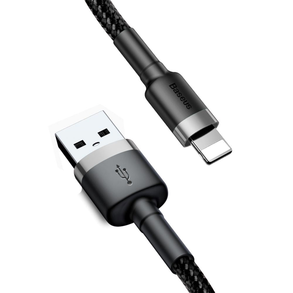 Baseus Cafule USB-A til Lightning-kabel - 0,5m - Svart