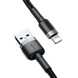 Baseus Cafule USB-A til Lightning-kabel - 0,5m - Svart