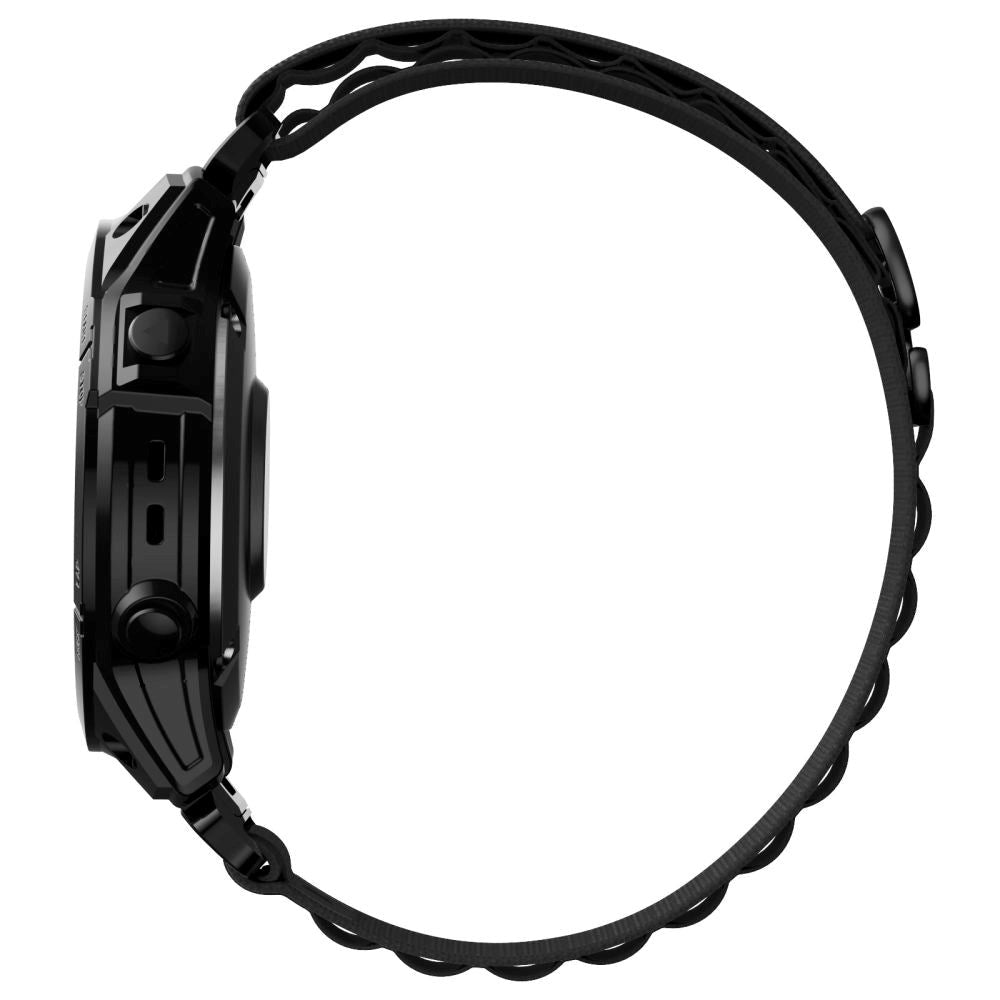 Universal Garmin 26 mm QuickFit Tech-Protect Nylon Pro Strap - Svart
