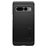 Google Pixel 7 Pro Spigen Tough Armor Case m. Stativ - Svart