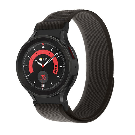 Samsung Galaxy Watch (4 / 5 / 5 Pro / 6) Tech-Protect Nylon Pro-rem - svart / oransje