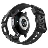 Samsung Galaxy Watch 6 (44mm) SPIGEN Rugged Armor Pro Case - Plastik Cover m. Rem - Mat Sort