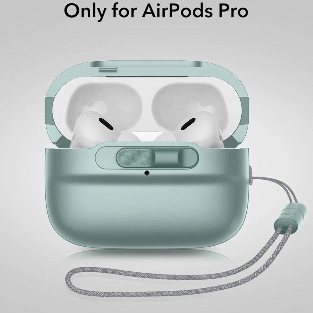 AirPods Pro (1. og 2. generasjon) ESR HaloLock Pulse-deksel - MagSafe-kompatibel - Grønn