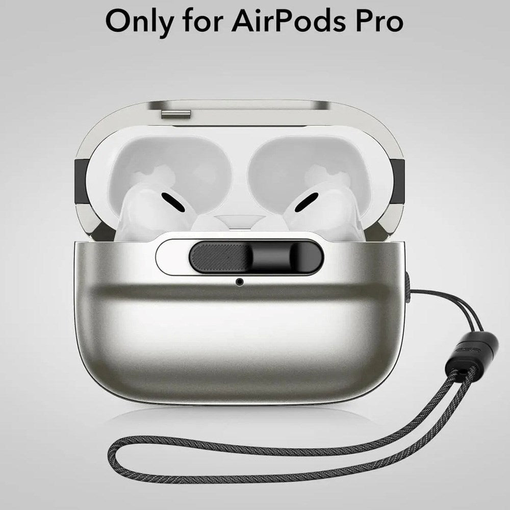 AirPods Pro (1. & 2. Gen.) ESR HaloLock Pulse Case - MagSafe Kompatibel - Grå